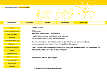 Neue Website 2020 Schule Im Sonnigen Winkel